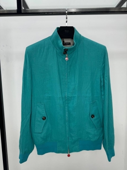 Льняной бомбер  Kiton Артикул BMS-144984. Вид 1