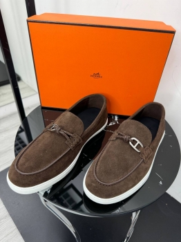 Слипоны Hermes Артикул BMS-146915. Вид 1