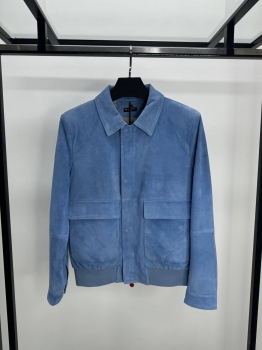 Замшевая куртка Kiton Артикул BMS-149502. Вид 1