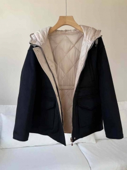 Двухстороннее пальто  Loro Piana Артикул BMS-136602. Вид 2