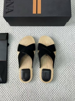 Шлепанцы  ZEGNA Артикул BMS-143255. Вид 1