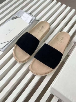 Шлепанцы Brunello Cucinelli Артикул BMS-132662. Вид 1