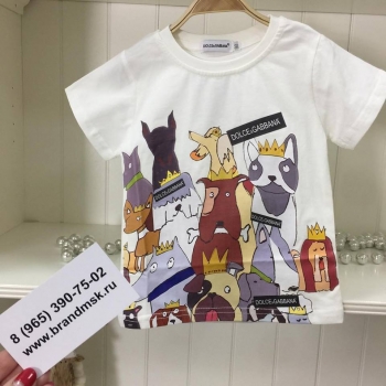 Футболка детская Dolce & Gabbana Артикул BMS-30927. Вид 1
