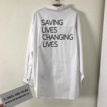 Рубашка женская Balenciaga Артикул BMS-31130. Вид 2