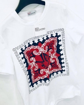 Футболка женская Valentino Артикул BMS-30828. Вид 2