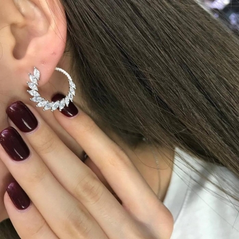 Серьги  Артикул BMS-31595. Вид 1