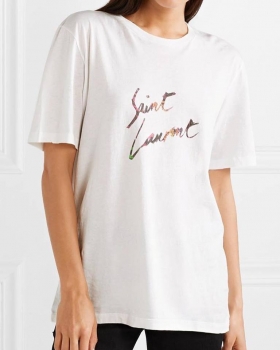 Футболка женская Yves Saint Laurent Артикул BMS-32247. Вид 1