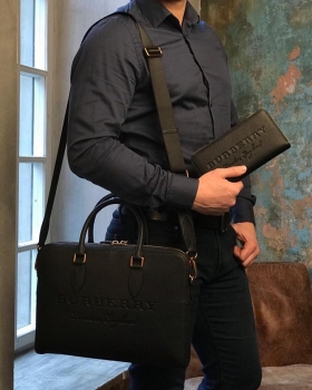 Портфель Burberry Артикул BMS-32547. Вид 3