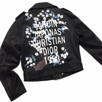 Куртка кожаная Christian Dior Артикул BMS-33595. Вид 3