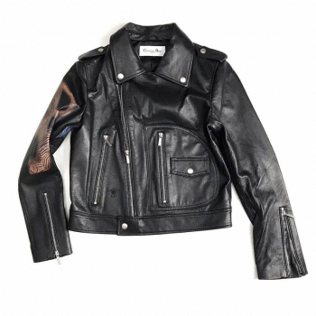 Куртка кожаная Christian Dior Артикул BMS-33577. Вид 1