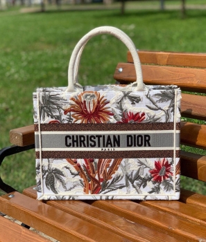 Сумка женская SMALL DIOR BOOK TOTE Christian Dior Артикул BMS-57781. Вид 1