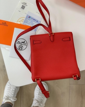 Рюкзак  Kelly Ado Backpack togo. Hermes Артикул BMS-41750. Вид 2