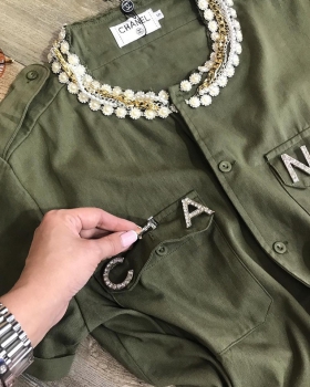 Рубашка женская Chanel Артикул BMS-41598. Вид 2