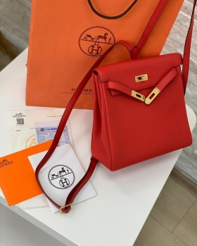 Рюкзак  Kelly Ado Backpack togo. Hermes Артикул BMS-41750. Вид 3
