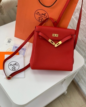 Рюкзак  Kelly Ado Backpack togo. Hermes Артикул BMS-41750. Вид 1
