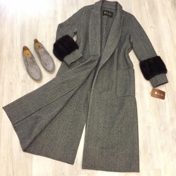 Пальто Loro Piana Артикул BMS-42780. Вид 1