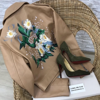  Куртка кожаная  Christian Dior Артикул BMS-42935. Вид 2