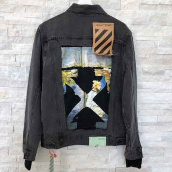 Джинсовая куртка  Off-White™ Артикул BMS-42591. Вид 5