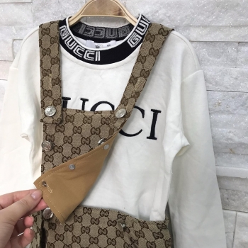 Комплект кофта+сарафан Gucci Артикул BMS-44304. Вид 3