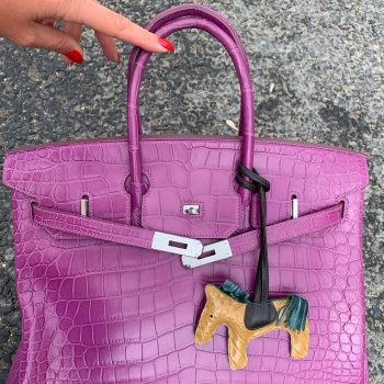 Сумка женская BIRKIN Croc  Hermes Артикул BMS-45360. Вид 2