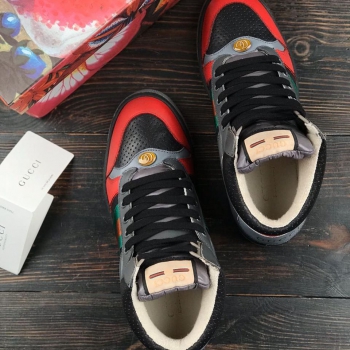 Высокие сникерсы  Gucci Артикул BMS-47144. Вид 2