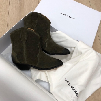 Ботинки женские ISABEL MARANT  Артикул BMS-45403. Вид 4