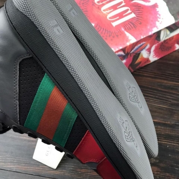 Высокие сникерсы  Gucci Артикул BMS-47144. Вид 4