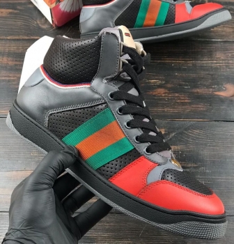 Высокие сникерсы  Gucci Артикул BMS-47144. Вид 5