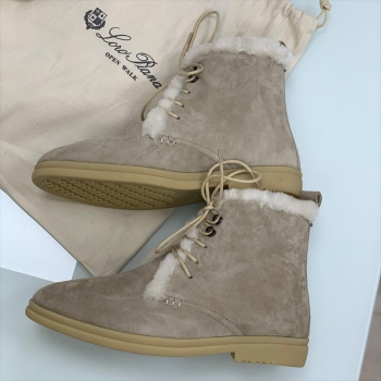Ботинки женские  Loro Piana Артикул BMS-46822. Вид 1