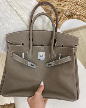 Сумка женская BIRKIN 30 Hermes Артикул BMS-49701. Вид 3