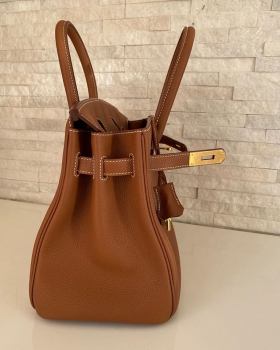 Сумка женская BIRKIN 30 Hermes Артикул BMS-51307. Вид 4