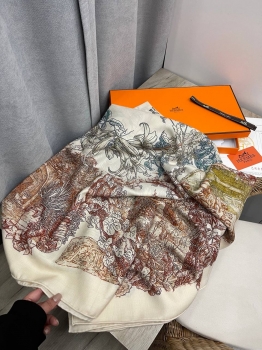Платок  Hermes Артикул BMS-137360. Вид 1