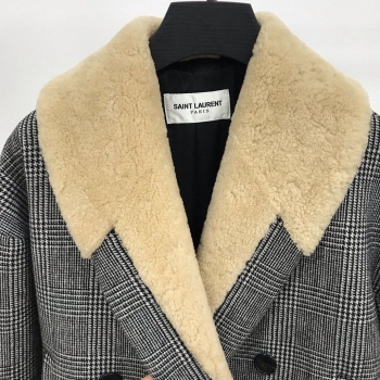 Пальто Yves Saint Laurent Артикул BMS-49730. Вид 3