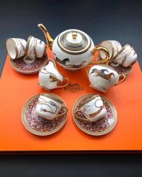  Чайный сервиз CHEVAL D Hermes Артикул BMS-54133. Вид 1