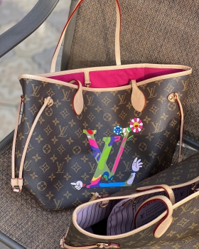 Сумка женская NEVERFULL  Louis Vuitton Артикул BMS-43525. Вид 3