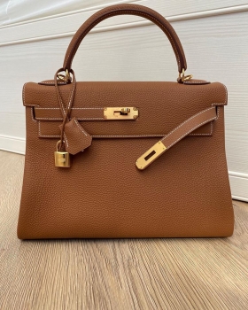 Сумка женская KELLY togo Hermes Артикул BMS-54130. Вид 1