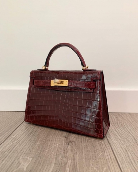 Сумка женская KELLY Croc 20  Hermes Артикул BMS-54782. Вид 3