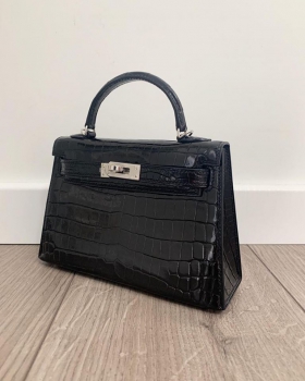 Сумка женская KELLY Croc 20  Hermes Артикул BMS-54781. Вид 3