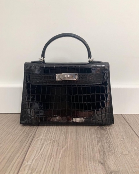Сумка женская KELLY Croc 20  Hermes Артикул BMS-54781. Вид 1