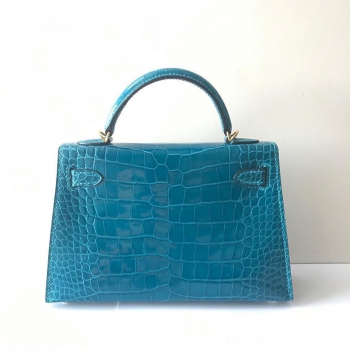 Сумка женская KELLY Croc 20  Hermes Артикул BMS-54780. Вид 3