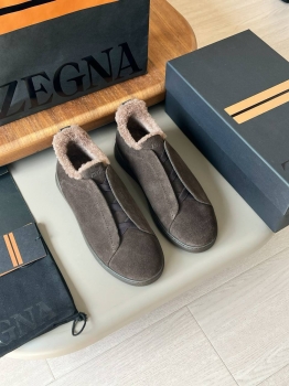 Кеды ZEGNA Артикул BMS-135657. Вид 1