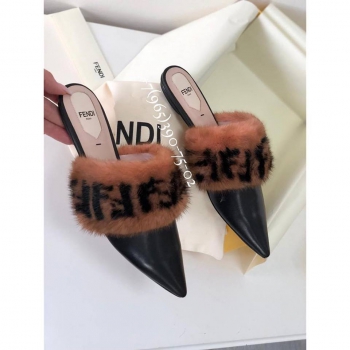 Мюли Fendi Артикул BMS-32234. Вид 4