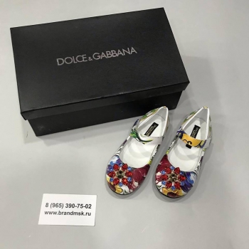 Балетки детские Dolce & Gabbana Артикул BMS-33939. Вид 1