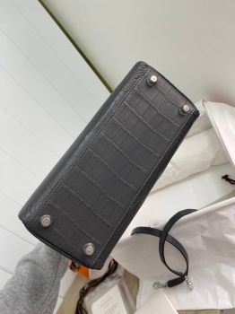 Сумка женская Birkin, 25 cm Crocodile Niloticus Mat Hermes Артикул BMS-107493. Вид 10