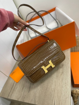 Сумка женская   Crocodile Niloticus Hermes Артикул BMS-107953. Вид 1