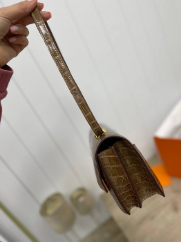Сумка женская   Crocodile Niloticus Hermes Артикул BMS-107953. Вид 2