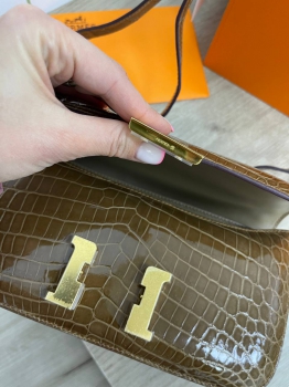 Сумка женская   Crocodile Niloticus Hermes Артикул BMS-107953. Вид 4