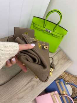 Сумка женская Kelly, 28, Togo, GHW Etoupe color Hermes Артикул BMS-109393. Вид 6