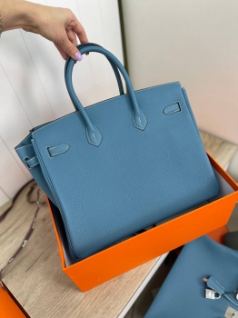 Сумка женская Birkin 35, PHW Togo  Hermes Артикул BMS-113582. Вид 8