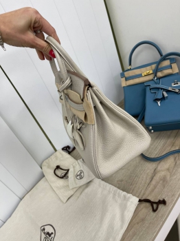 Сумка женская Birkin 25 cm, Togo Croc Hermes Артикул BMS-114496. Вид 4
